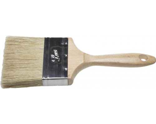 STAYER 100 мм, 4", щетина натуральная светлая, кисть плоская UNIVERSAL-LUX 01053-100