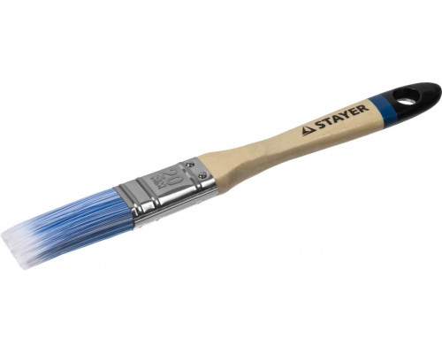 STAYER 20 мм, 3/4", щетина искусственная, кисть плоская AQUA 01062-020