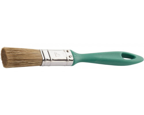 STAYER 20 мм, 3/4", щетина смешанная, пластмассовая ручка, кисть плоская LASUR-EURO 01081-20