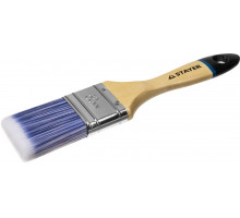 STAYER 50 мм, 2", щетина искусственная, деревянная ручка, кисть плоская AQUA 01062-050