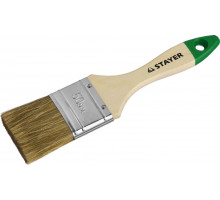 STAYER 50 мм, 2", щетина смешанная, кисть плоская LASUR-STANDARD 01031-50