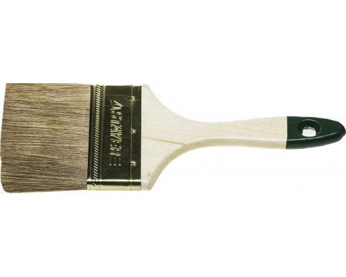 STAYER 63 мм, 2,5", щетина смешанная, кисть плоская LASUR-STANDARD 01031-63