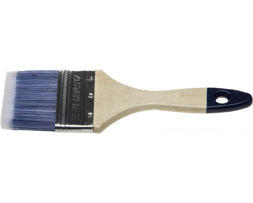 STAYER 75 мм, 3", щетина искусственная, кисть плоская AQUA-STANDARD 01032-075