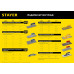 STAYER 120x280 мм, 6х6 мм, стальная, пластмассовая ручка, гладилка штукатурная 08012-06