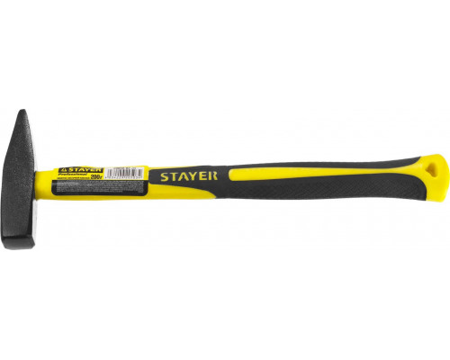 STAYER 200 г, молоток слесарный с фиберглассовой рукояткой Fiberglass 20050-02_z01