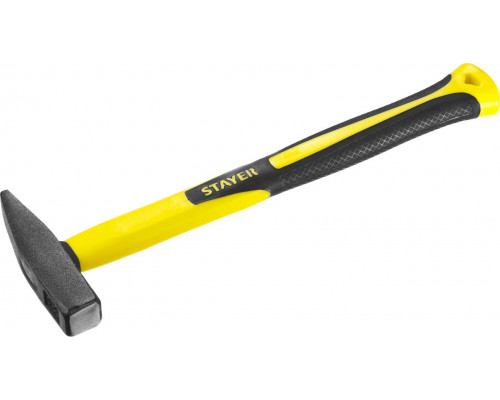 STAYER 300 г, молоток слесарный с фиберглассовой рукояткой Fiberglass 20050-03_z01