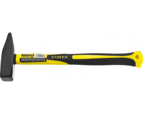 STAYER 500 г, молоток слесарный с фиберглассовой рукояткой Fiberglass 20050-05_z01