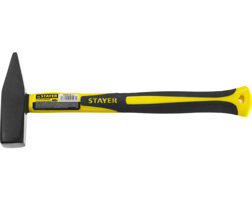 STAYER 600 г, молоток слесарный с фиберглассовой рукояткой Fiberglass 20050-06_z01