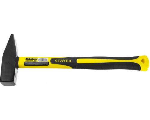 STAYER 800 г, молоток слесарный с фиберглассовой рукояткой Fiberglass 20050-08_z01