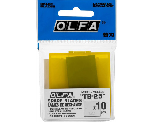 OLFA 25 мм, 10 шт., лезвия для скребка TB-25 OL-TB-25