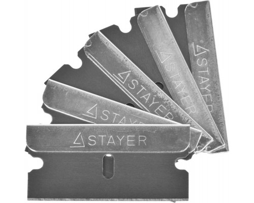 STAYER Н01, 40 мм, сменные лезвия для скребка 08549-S5_z01