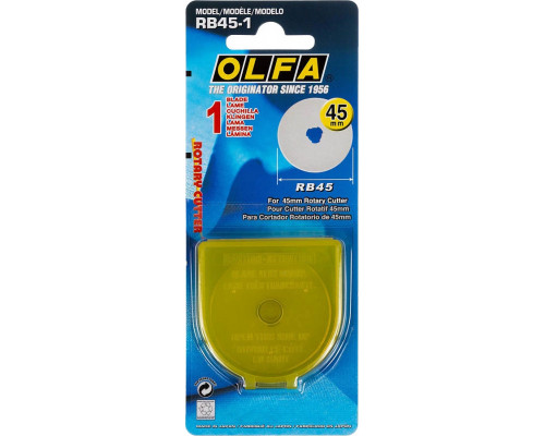 OLFA 45 мм, лезвия круговые OL-RB45-1