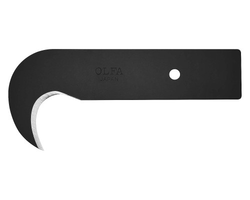 OLFA 90х39.5х0,8 мм, лезвие-крюк для ножа OL-HOB-1