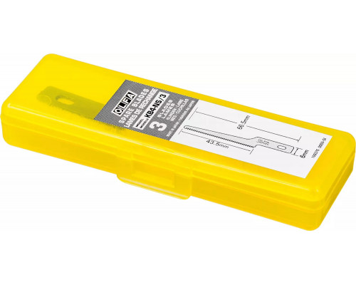 OLFA 6 мм, лезвия пильные OL-KB4-NS/3
