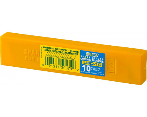 OLFA 18 мм, 10 шт., лезвия сегментированные OL-LBD-10