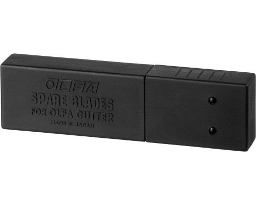 OLFA 9 х 80 х 0.38 мм, лезвия сегментированные BLACK MAX OL-ABB-50B