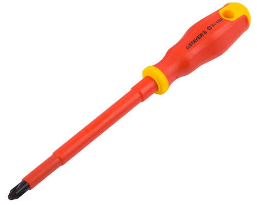 STAYER PH3х150 мм, отвертка диэлектрическая 25142-3-15_z01