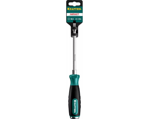 KRAFTOOL SL6х125 мм, отвертка ударная Impact 250033-6