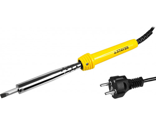 STAYER 100 Вт, 220 В, клин, пластиковая рукоятка, электропаяльник Maxterm 55305-100 Master