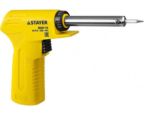 STAYER 60 Вт, 4 предмета, набор для паяльных работ Proterm 55315-70-H4 Professional