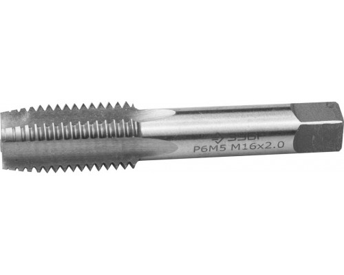 ЗУБР М16 x 2,0 мм, одинарный, метчик машинно-ручной 4-28005-16-2.0