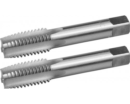 ЗУБР М16 x 2.0 мм, 9ХС, ручные, комплект метчиков 4-28006-16-2.0-H2
