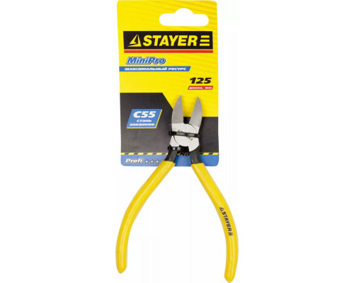 STAYER 125мм, бокорезы, рез заподлицо 2219-8-12 Professional