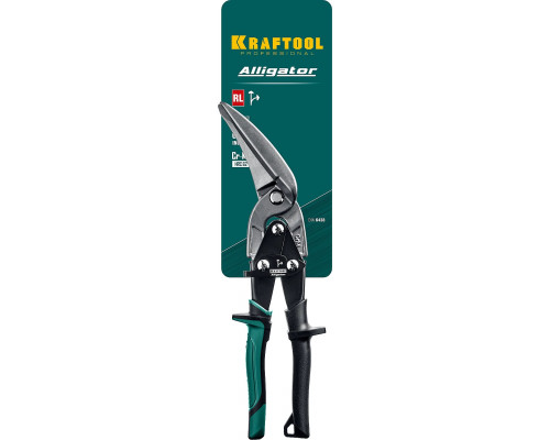 KRAFTOOL 280 мм, правые удлинённые ножницы по металлу Alligator 2328-RL