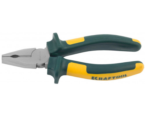 KRAFTOOL 160 мм, Cr-Mo, плоскогубцы комбинированные KRAFT-MAX 22011-1-16