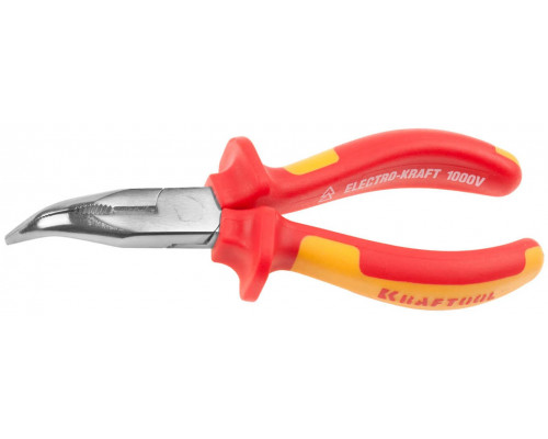 KRAFTOOL 160 мм, тонкогубцы изогнутые ELECTRO-KRAFT 2202-4-16_z01