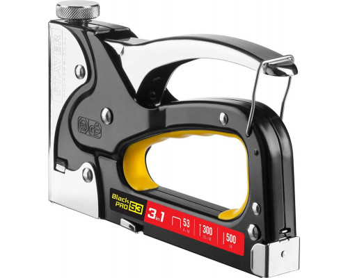 STAYER скобы 53, 300, 500, степлер 3 в 1 BlackPro 53 31507