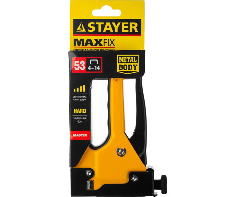 STAYER скобы 53, степлер Max 53 31501