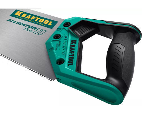 KRAFTOOL 11 TPI, 550 мм, ножовка для точного реза Alligator Fine 11 15203-55
