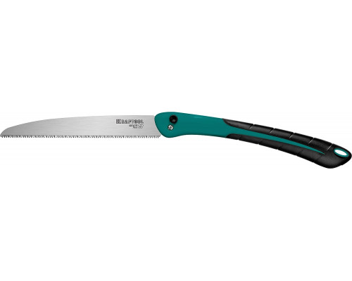 KRAFTOOL 9 TPI, 180 мм, ножовка для быстрого реза сырой древесины CAMP Fast 9 15218