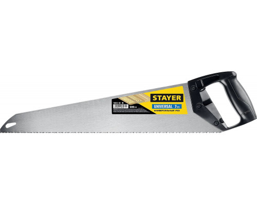 STAYER 7 TPI, 500 мм, ножовка универсальная (пила) Universal 15050-50_z03