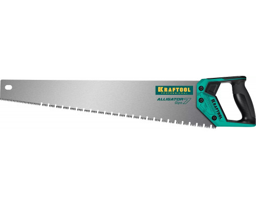 KRAFTOOL 7 TPI, 550 мм, ножовка для гипса Alligator GIPS 15210