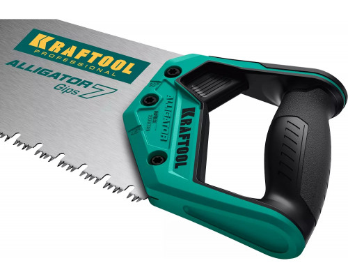 KRAFTOOL 7 TPI, 550 мм, ножовка для гипса Alligator GIPS 15210