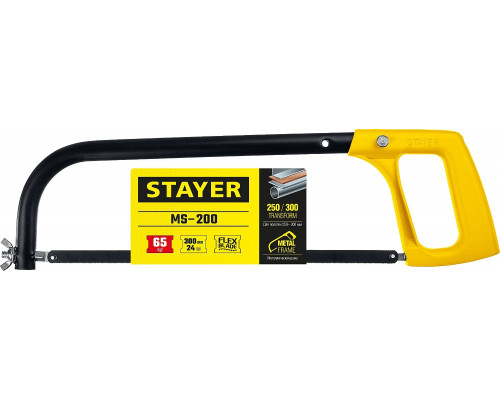 STAYER 300 мм, 65 кгс, ножовка по металлу MS-200 1577_z02