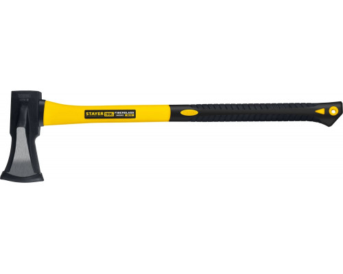 STAYER 2800 г., топор-колун кованный с двухкомпонентной фиберглассовой рукояткой 880 мм 20623-20_z01