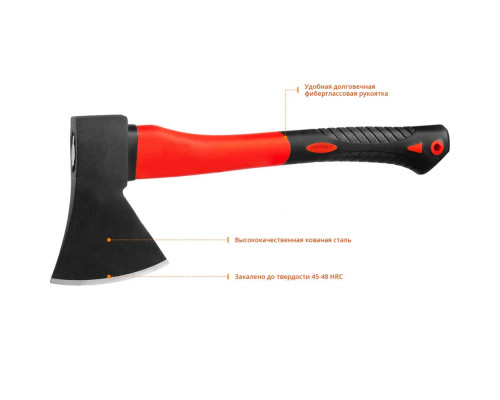 MIRAX 1000 г., топор с фиберглассовой рукояткой 380 мм 20601-10_z02
