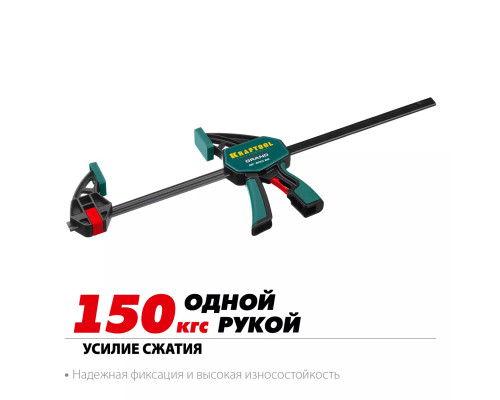 KRAFTOOL 600х85 мм, струбцина пистолетная GP-600/85 32226-60_z01