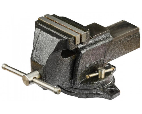 ЗУБР ЭКСПЕРТ, 125 мм, тиски слесарные, 32703-125