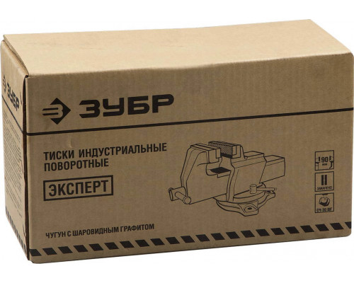 ЗУБР ЭКСПЕРТ, 200 мм, тиски слесарные, 32703-200