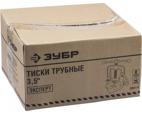 ЗУБР 2-3.5", тиски для труб 32611-2