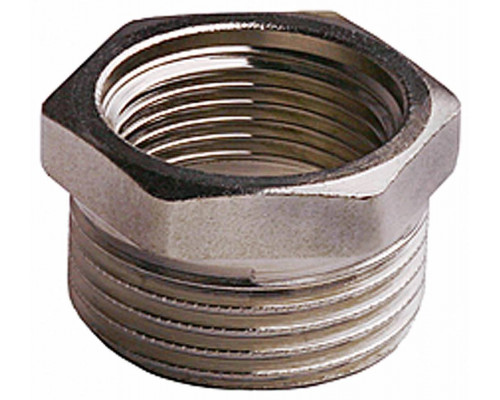 GENERAL FITTINGS 1/2"х3/8", никелированная латунь, футорка 51081-1/2-3/8