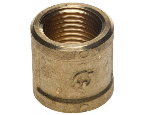 GENERAL FITTINGS 1", латунь, муфта 51093-1