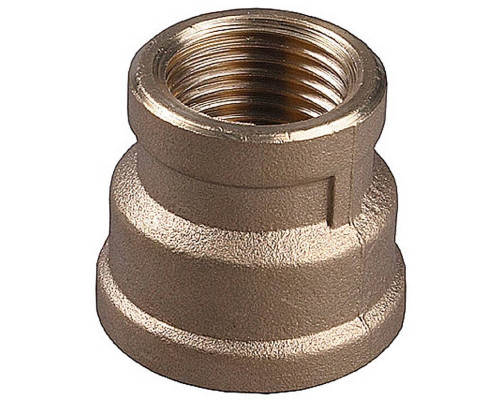 GENERAL FITTINGS 1/2"х3/4", латунь, муфта переходная 51094-1/2-3/4
