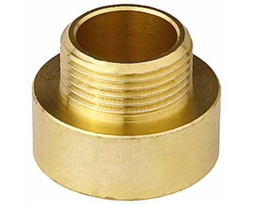 GENERAL FITTINGS 1/2"х3/8", латунь, переходник удлиненный цилиндрический 51084-1/2-3/8