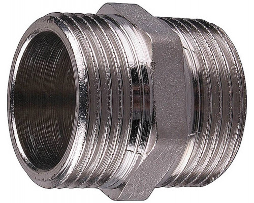GENERAL FITTINGS 1", никелированная латунь, ниппель бочонок 51030-1