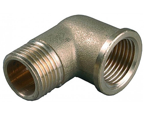 GENERAL FITTINGS 3/4", латунь, "гайка-штуцер",  уголок 51073-G/S-3/4